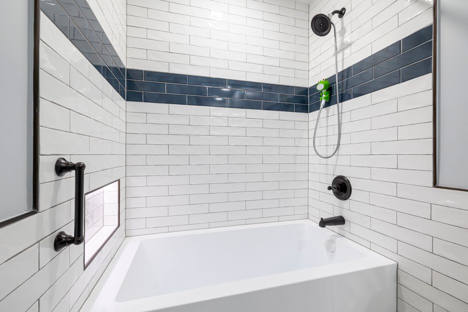 After — Aurora Hall Bath Full Remodel — Full Bathroom Remodel bathroom remodel
